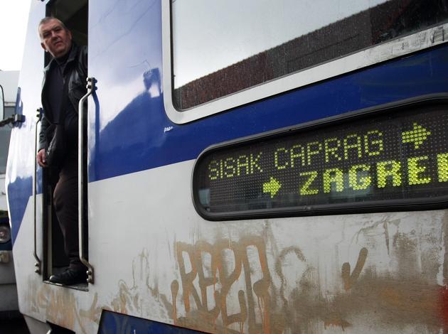 Vlak Sisak - Zagreb