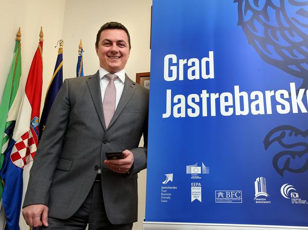 Gradonačelnik Jastrebarskog Zvonimir Novosel