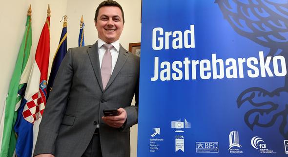 Gradonačelnik Jastrebarskog Zvonimir Novosel