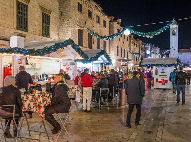 Zimski festival Dubrovnik, Stradun