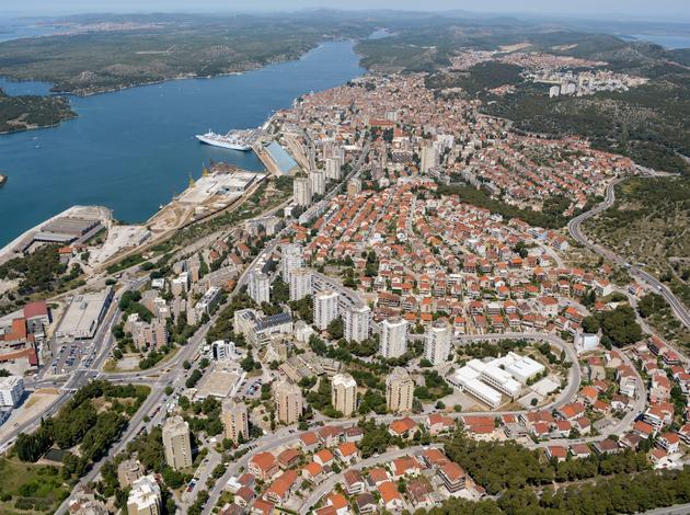 Šibenik, panorama