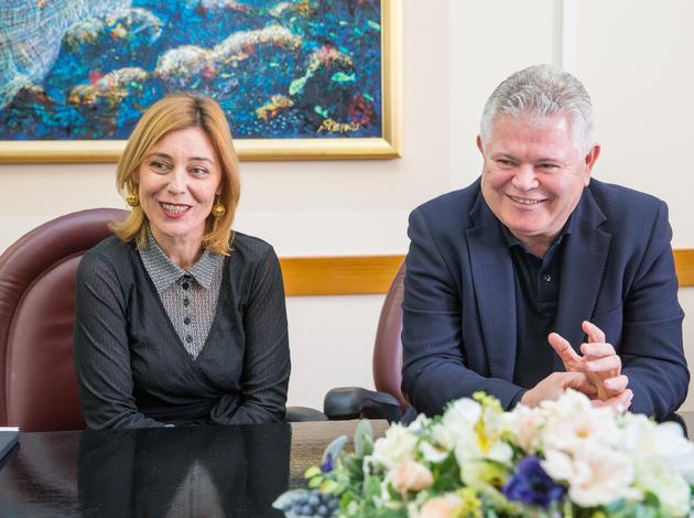 Andro Vlahušić i Nada Medović