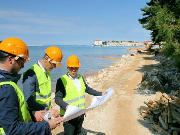 Poreč gradilišta