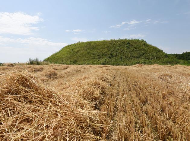 Tumulus iz 7. stoljeća, jedno od najvažnijih arheoloških nalazišta u ovom dijelu Europe