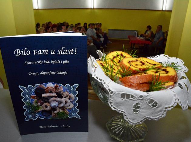 Predstavljanje knjige "Bilo vam u slast!" koja govori o tradicionalnim slavonskim jelima i kolačima autora Mate Baboselca Mišinog