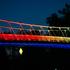 Pješački most u Osijeku dobio trajnu, atraktivnu rasvjetu koja mijenja boje