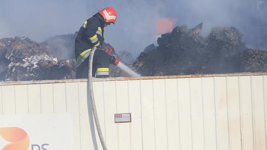 Gašenje požara u Osijeku