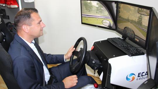 Međimurski župan isprobao simulator vožnje