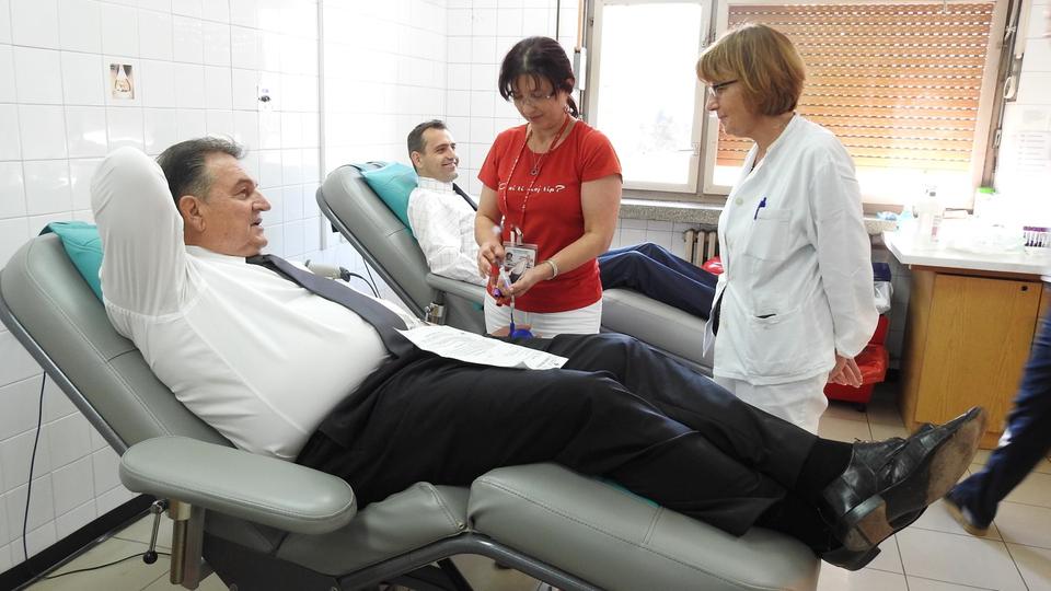 Radimir Čačić darivao krv