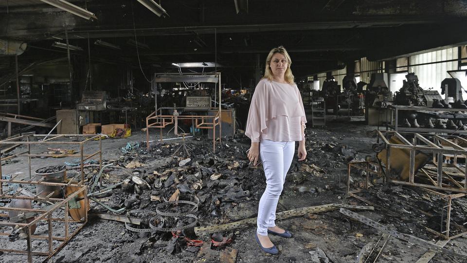 Izgorjela tvornica Viko, članica Uprave Goranka Bahun