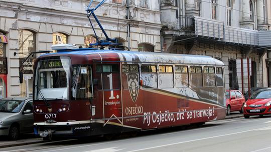 tramvaj u Osijeku