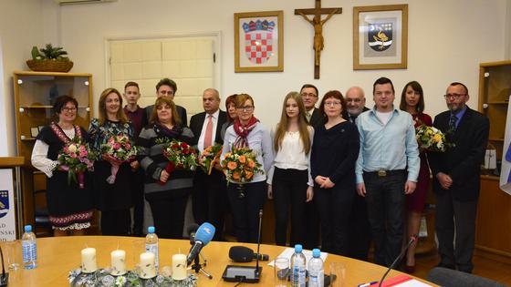 Dodjela nagrada najboljem volonteru i poslodavcu za osobe s invaliditetom koju je organiziralo Povjerenstvo za osobe s invaliditetom Grada Slavonskog Broda