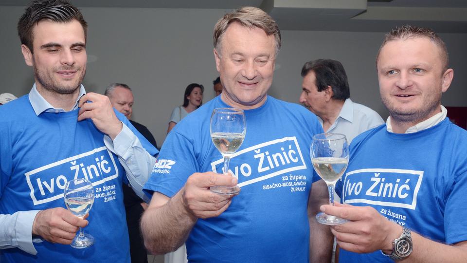 HDZ-ov župan Ivo Žinić uvjerljivo pobijedio SDP-ovog Zdenka Vahovca