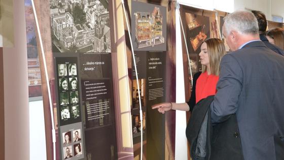 Goran Pauk na izložbi 'Anne Frank - povijest za sadašnjost