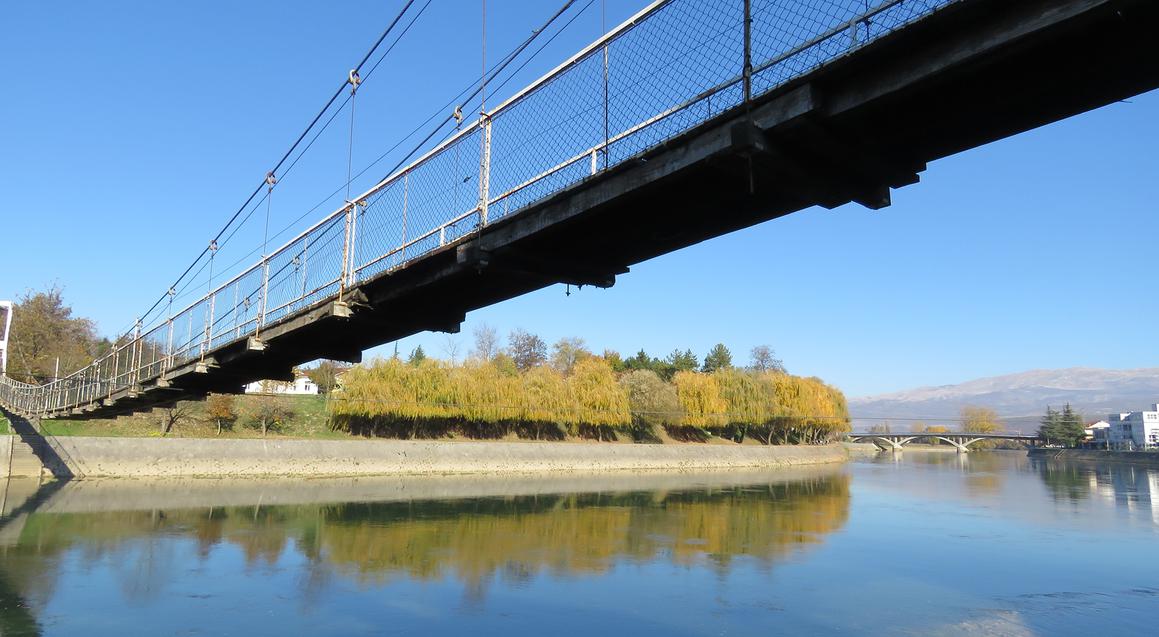 Kreće obnova starog visećeg mosta preko rijeke Cetine u Trilju