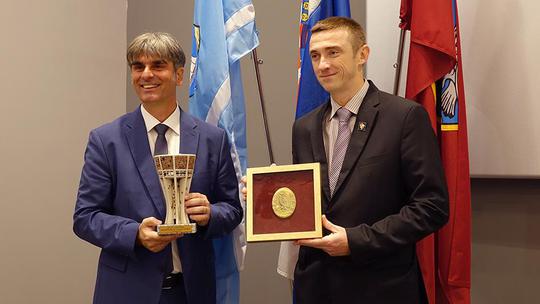 Gradonačelnik Krka Darijo Vasilić i gradonačelnik Vukovara Ivan Penava