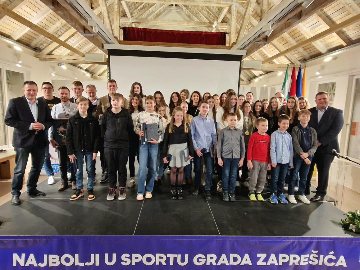 Proglašeni najbolji sportaši grada Zaprešića u 2023. godini