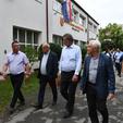 Nakon nevremena župan Marušić i ministar Fuchs obišli su neke od najteže stradalih škola
