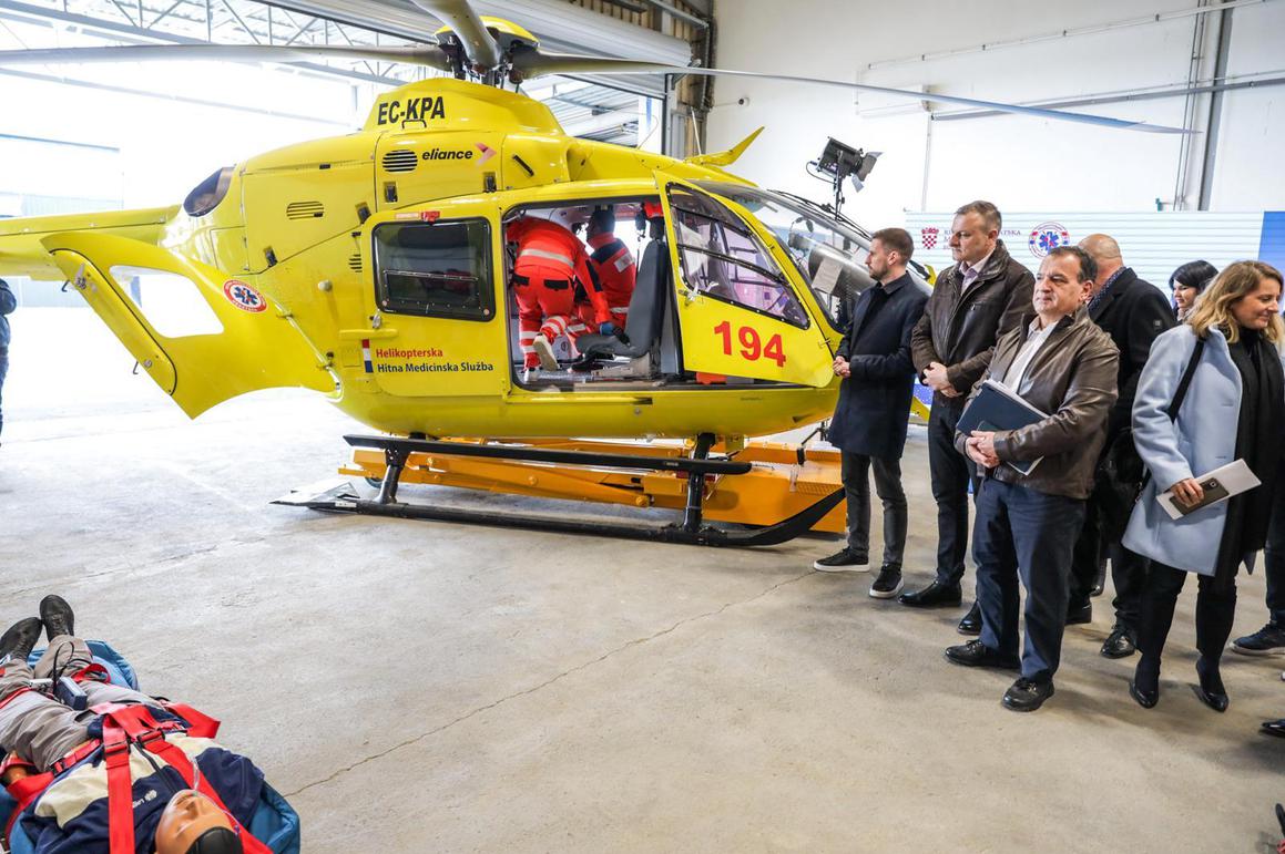 Hitna helikopterska medicinska služba u Osijeku