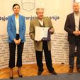 POBJEDNIKU natječaja Davoru Horvatu, koji je odabran između 13 najboljih prijedloga, pripala je nagrada od 2000 eura