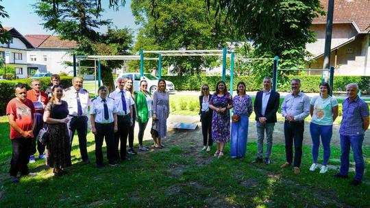 Ovakvi parkovi pružaju priliku za stjecanje zdravih navika i razvijanje sportskog duha, rekla je gradonačelnica Marija Kušmiš