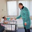Gradonačelnik u rodilištu Opće bolnice u Koprivnici