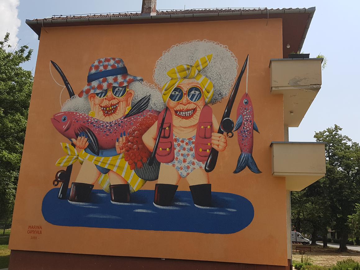 Vukovar ukrašen s pet novih murala