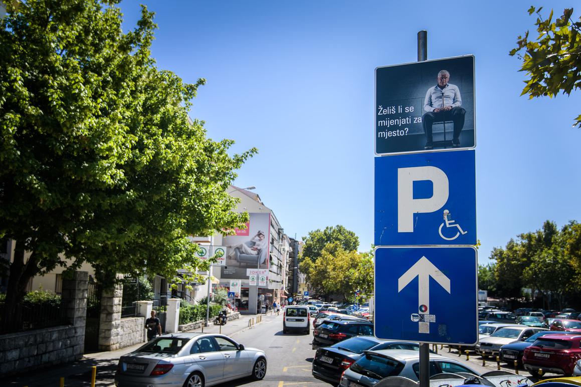 'Želimo posramiti i šokirati sve koji se požele parkirati na mjesto za osobe s invaliditetom'