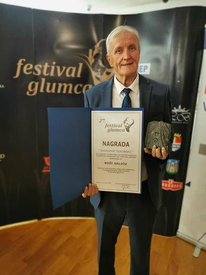 Za izniman doprinos Festivalu glumca i glumačkom pozivu nagrađen Joško Ševo