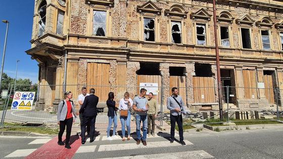 Radovi na zgradi Vodotehne