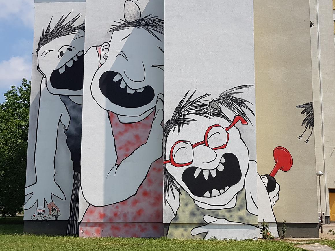 Vukovar ukrašen s pet novih murala