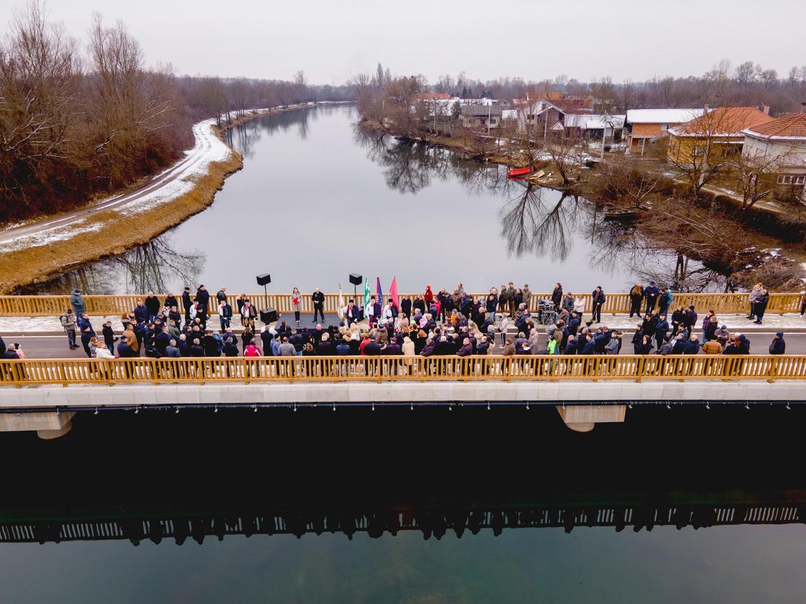 Otvoren novi most, Čička Poljana i Kuče ponovno su povezani