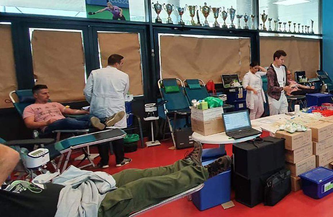 Veliko srce građana: 159 ljudi odazvalo se akciji darivanja krvi