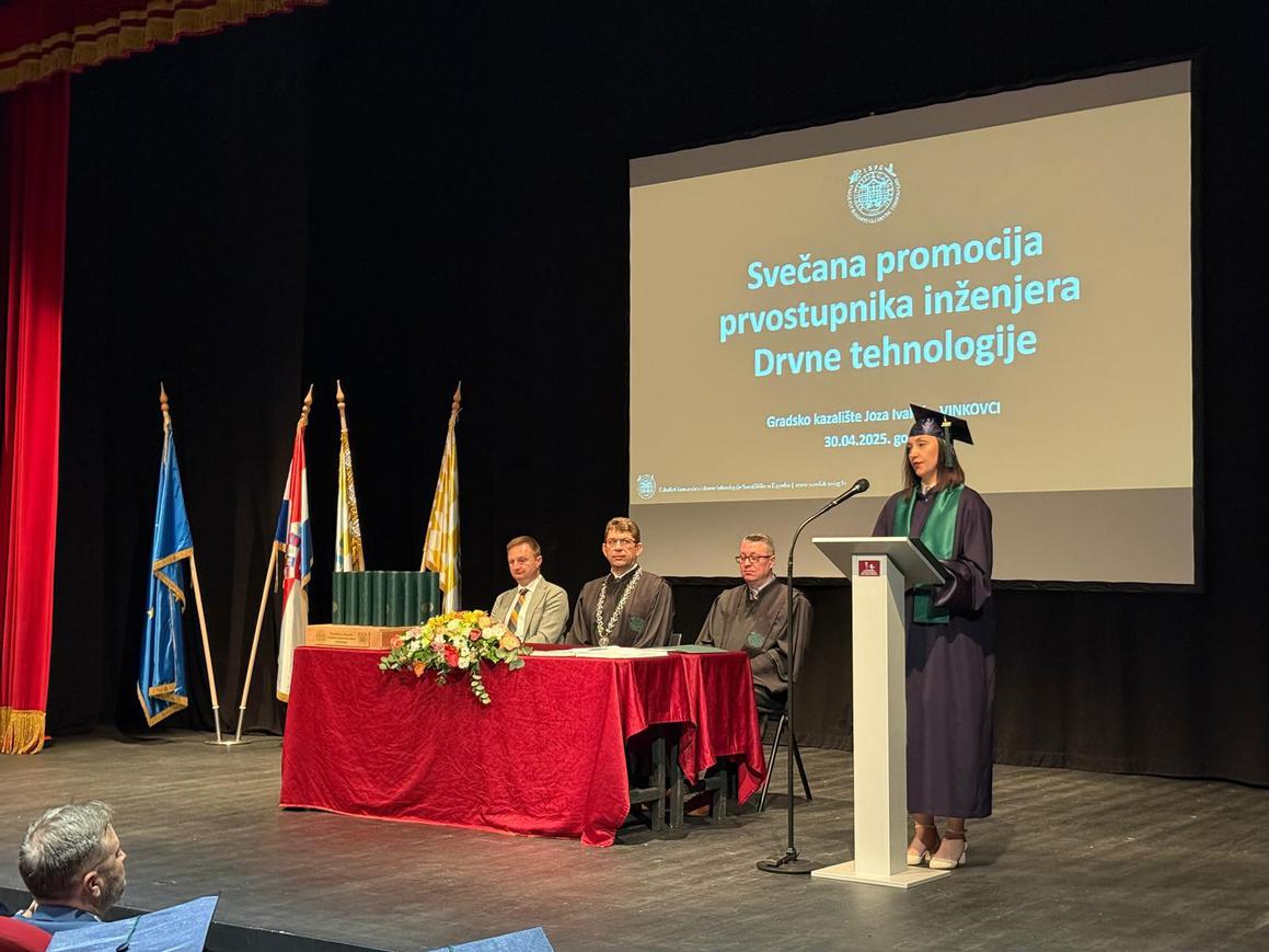 Svečana promocija 19 inženjera drvne tehnologije iz prve i druge generacije