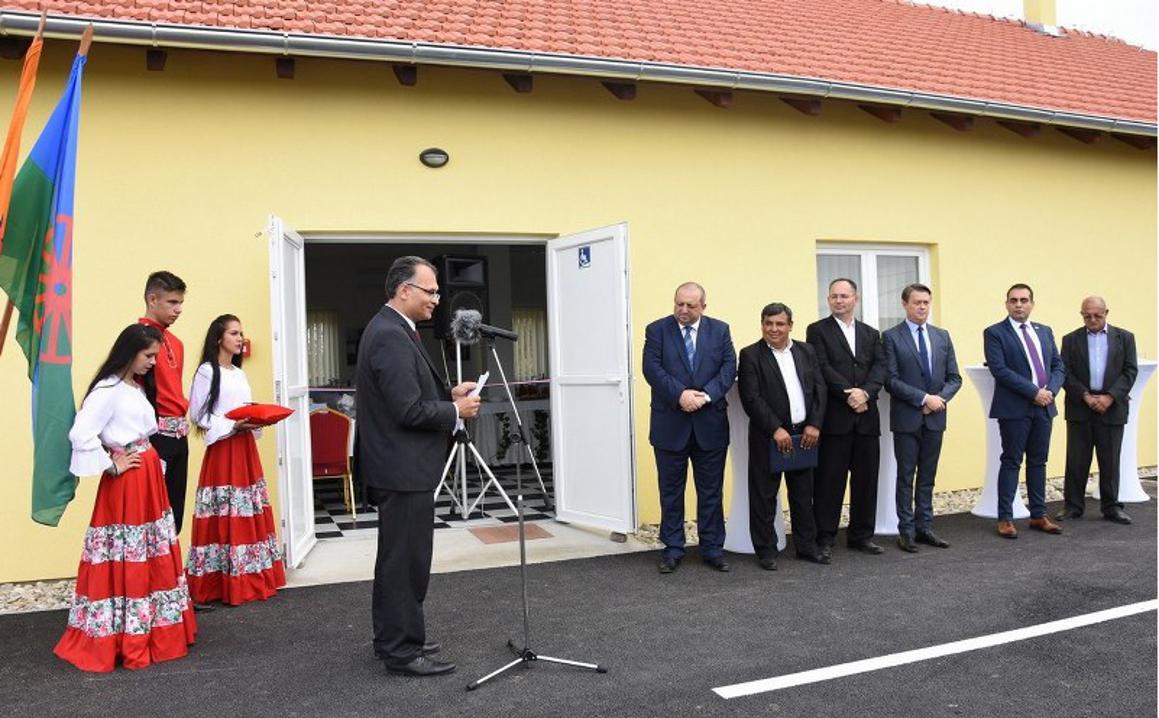 Otvoren romski društveni dom u Bistrincima