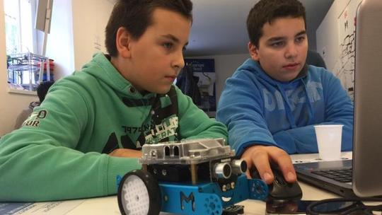natjecanje mladih robotičara u Šibeniku