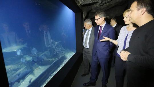 Ministar Gari Cappelli obišao Aquatiku