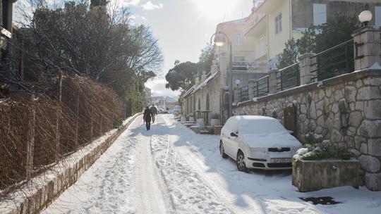 Dubrovnik snijeg