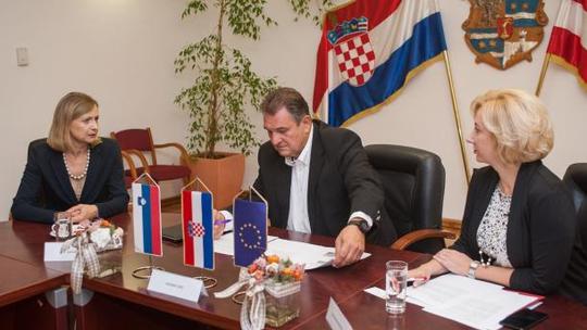 Radimir Čačić i slovenska veleposlanica