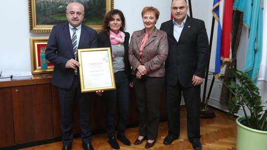 Gradonačelnik Damir Jelić primio je Ivana Srakovčića, vlasnika hotela Korana
