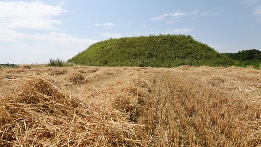 Tumulus iz 7. stoljeća, jedno od najvažnijih arheoloških nalazišta u ovom dijelu Europe