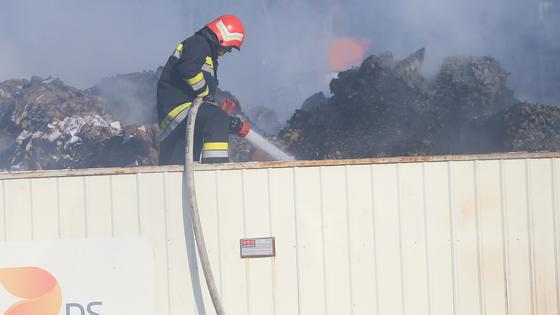 Gašenje požara u Osijeku