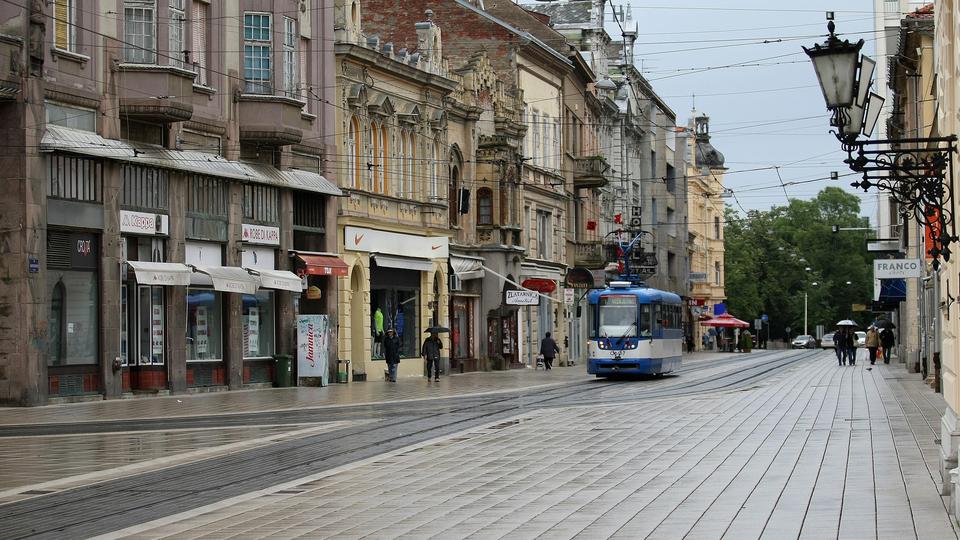 Pješačka zona Osijek