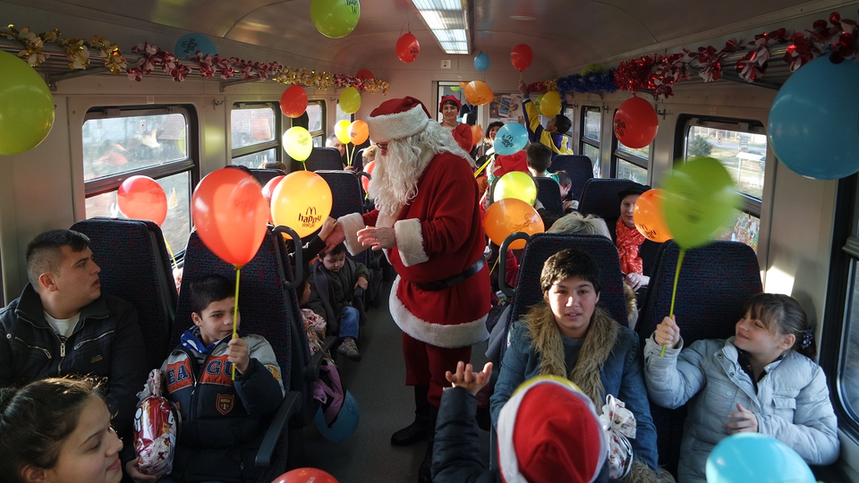 Božićni vlak, Međimurska županija