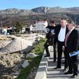 Župan Blaženko Boban obilazi radove na uređenju obale