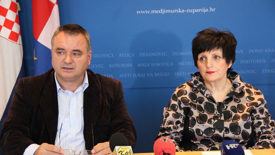 Pročelnik Branko Sušec i voditeljica projekta Sonja Tošić Grlač