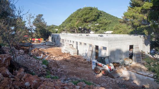 Gradilište Centra za djecu s poteškoćama u razvoju u Dubrovniku