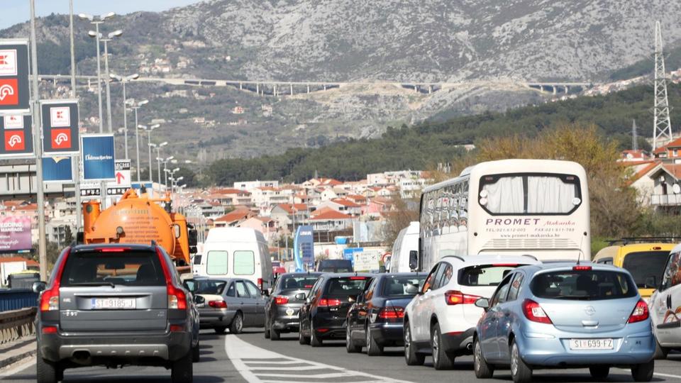 Prometna gužva u Splitu