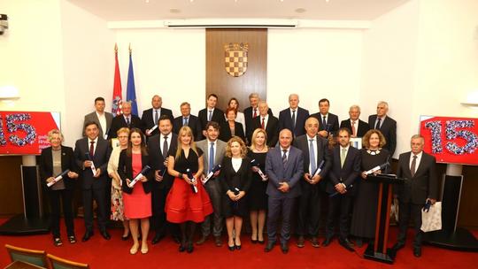 Svečano obilježavanje 15. obljetnice Hrvatske zajednice županija