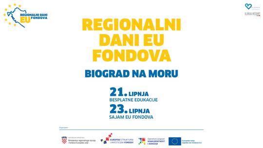Regionalni dani EU fondova - Biograd na Moru